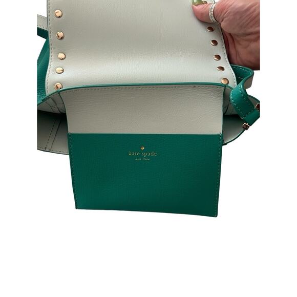 Kate Spade Sanders Place Avva Crossbody Purse in Lizard Green WKRU5308 - Picture 12 of 15